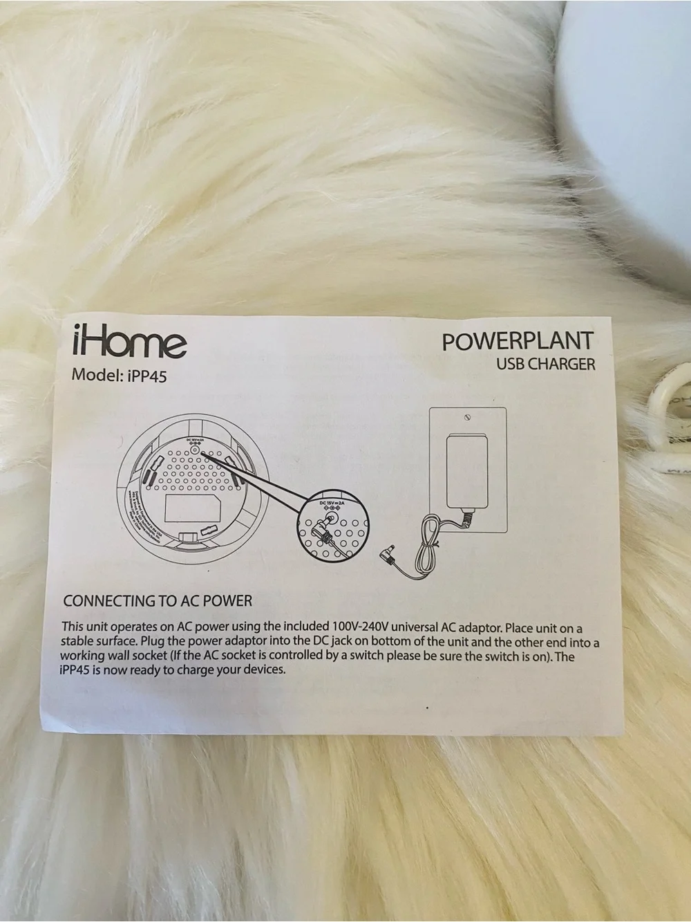iHome powerplant usb